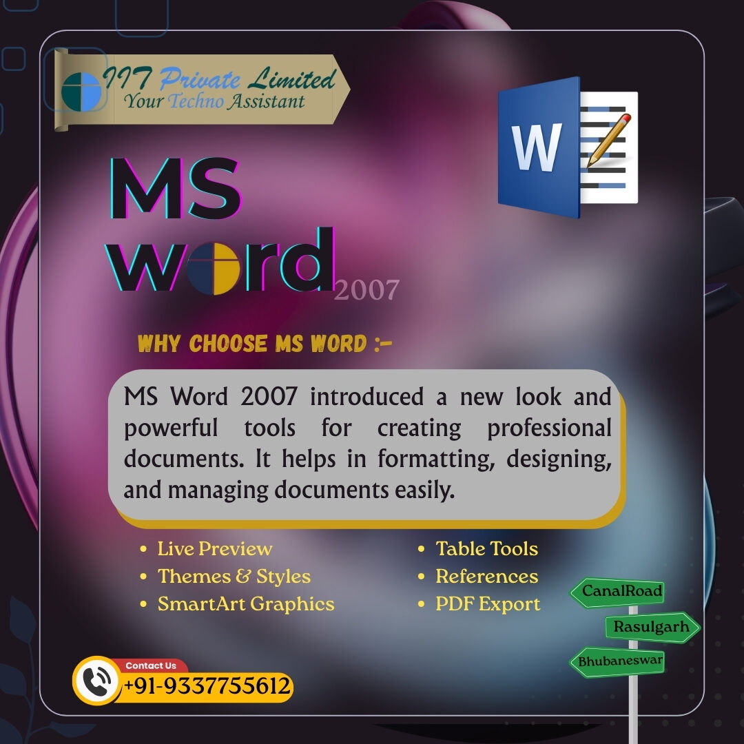 Microsoft Office WORD 2007